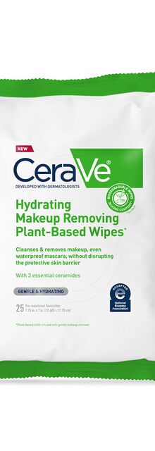CeraVe Hydrating Makeup Removing Plant-Based Wipes CeraVe Hydrating Makeup Removing Plant-Based Wipes